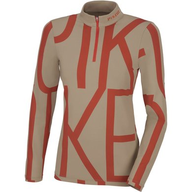 Pikeur Chemise Sports Print Soft Taupe