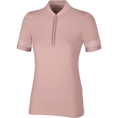 Pikeur Shirt Selection with Zipper Pale Mauve
