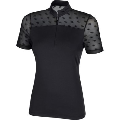 Pikeur Shirt Selection Mesh with Zipper Black