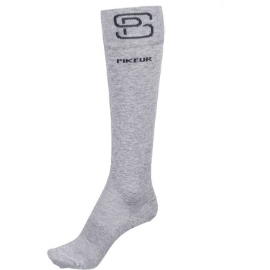 Pikeur Socks Sports Mesh Light Grey Melange