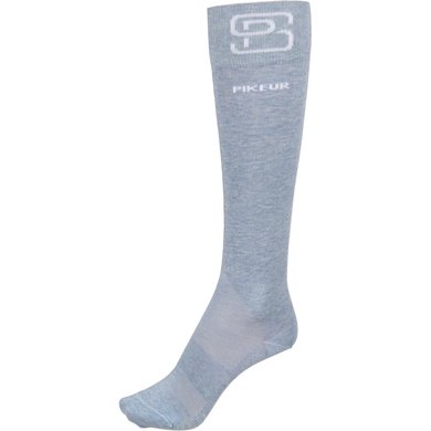 Pikeur Socks Sports Mesh Light Blue Melange
