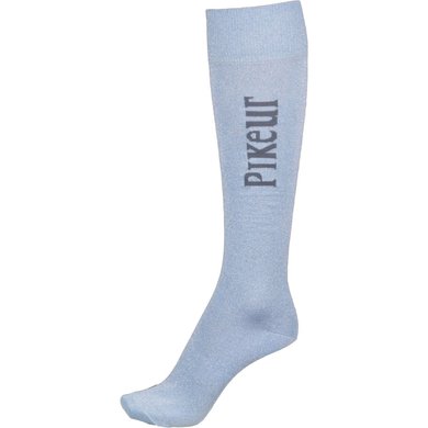 Pikeur Socks Sports Lurex pastel blue 38-40