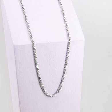 Ponytail&Co Necklace with Luxury round Chains Steel 38+6cm
