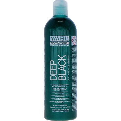 Wahl Showman Shampoo Deep Black 500ml