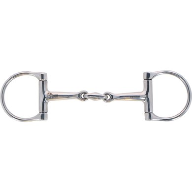 Harrys Horse D-ring Snaffle French Mouth O-link