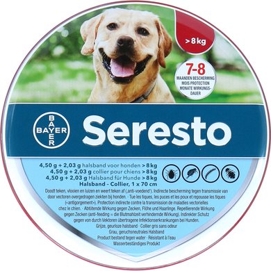 Seresto Tick and Flea Collar Large Dog from 8kg 70cm