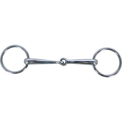 Horka Jointed Loose Ring Snaffle Ss 14m Stainless Steel
