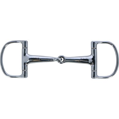 Horka Jointed D-ring Snaffle Ss 16mm Stainless Steel