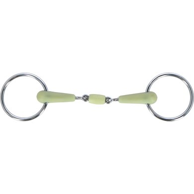 Horka Double Jointed Loose Ring Snaffle Apple 16mm