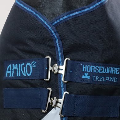 100g Horseware Amigo Bravo 12 Turnout navy & electric blue 