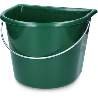 Agradi Bucket with Flat Side Green 15L