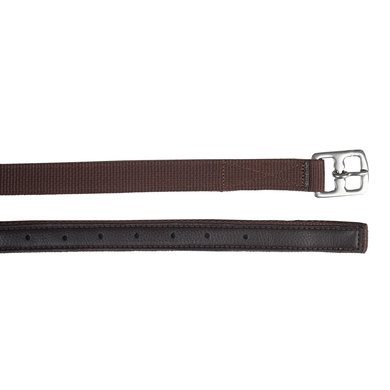 Horka Stirrup straps Nylon Brown/Silver