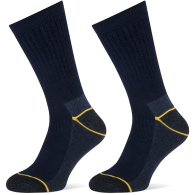 Stapp Yellow Chaussettes Worker 2-Pack Marin