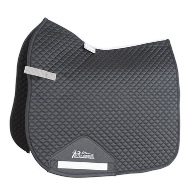 Performance by Shires Dressage Saddle Cloth Suede Black Full