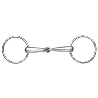 Shires Jointed Mouth Snaffle 18mm RVS