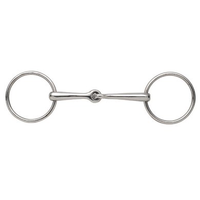 Shires Jointed Mouth Snaffle 13mm RVS