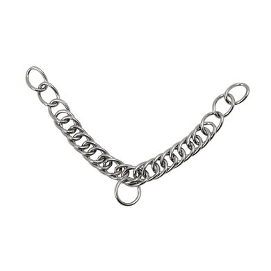 Shires Double Link Curb Chain RVS
