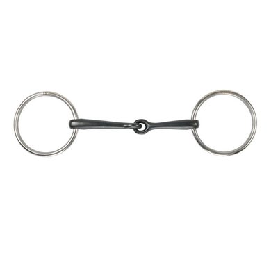 Shires Mors Sweet Iron Jointed Loose Ring Noir