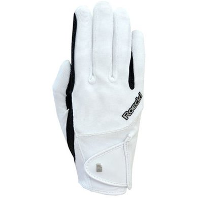 Roeckl Riding Gloves Milano 2-way spandex White/Black