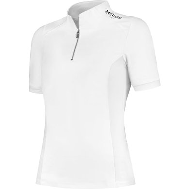 Mrs. Ros T-shirt de Concours Short Sleeve Blanc