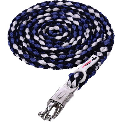 Schockemöhle Corde pour Licol avec Crochet Panique Dark Blue/Jeans One Size