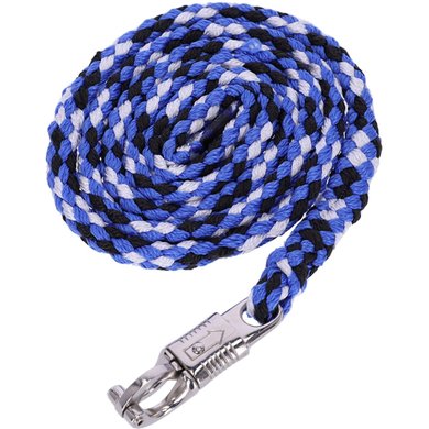 Schockemöhle Corde pour Licol avec Crochet Panique Nuit profonde/Bleu de luxe One Size