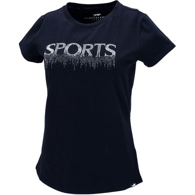 Schockemöhle T-Shirt Lisanne Bleu foncé XS