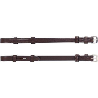 Equiline Cheek Pieces Set of 2 Brown