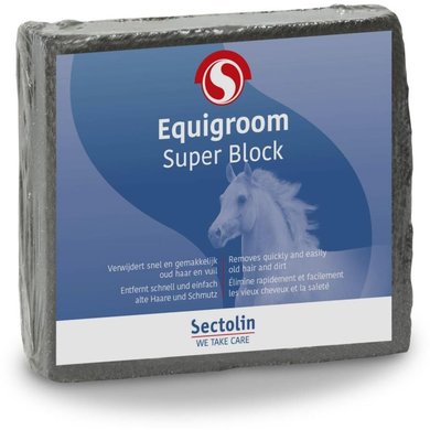 Sectolin Equigroom Super Block Zwart 1 Stuk