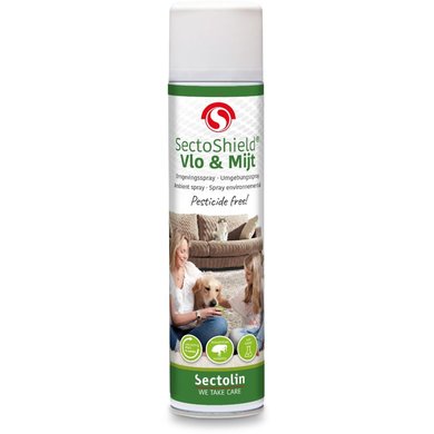 Sectolin SectoShield Puces et Mites Spray Environnement 400ml