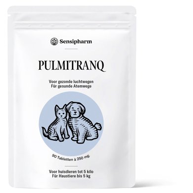 Sensipharm Pulmitranq - Kleine Huisdieren 90 tabl. a 250 mg