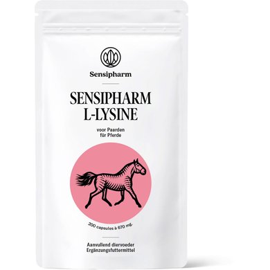 Sensipharm L-lysine Horse 200 capsules à 670mg