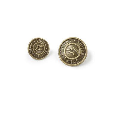 Shires Spare Button Antique Brass S