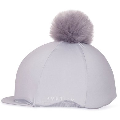 Aubrion by Shires Cap Cover Pom Pom Grey One Size