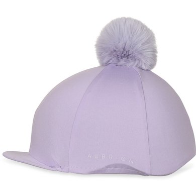 Aubrion by Shires Cap Cover Pom Pom Lavendel One Size