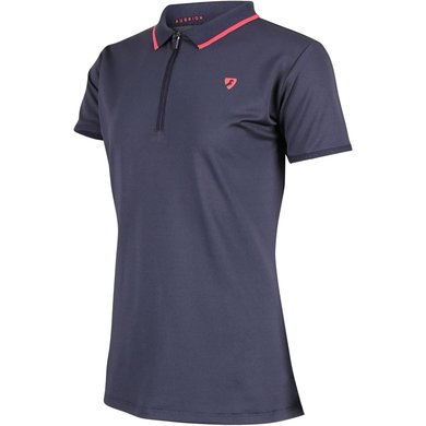 Aubrion by Shires Poloshirt Poise Tech Young Rider Navy