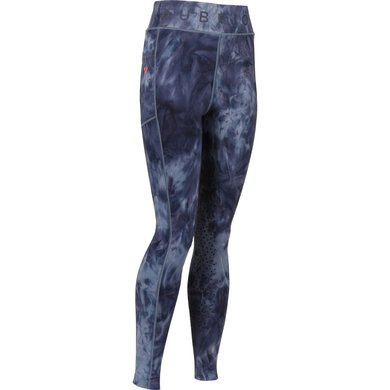 Aubrion by Shires Riding Legging Non Stop Young Rider Navy Tie Dye