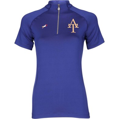 Aubrion by Shires Base Layer Team Short Sleeves Navy