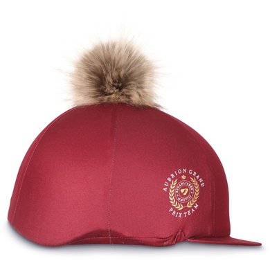 Aubrion by Shires Cap Cover Team Rood One Size