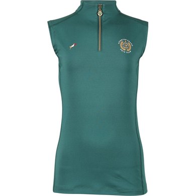 Aubrion by Shires Base Layer Team Young Rider Sleeveless Green