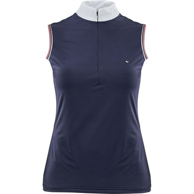 Aubrion by Shires Competition Shirt Arcaster Sleeveless Navy