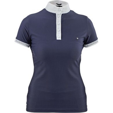 Aubrion by Shires Wedstrijdshirt Attley Young Rider Navy