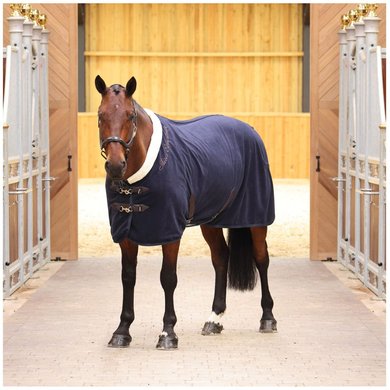 Shires Couverture Polaire Deluxe Marin