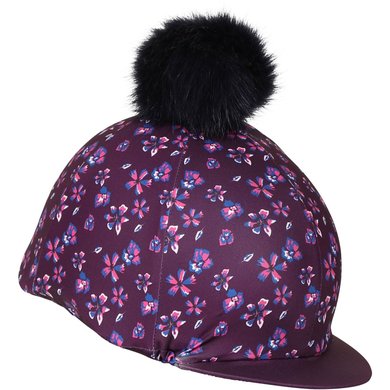 Aubrion by Shires Cap Cover Hyde Park Young Rider Flower One Size