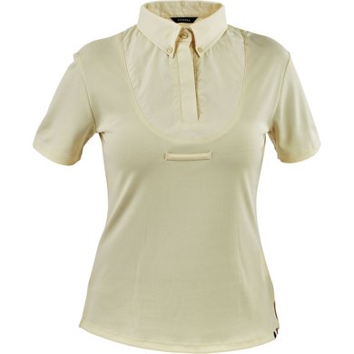 Aubrion by Shires Chemise Tie Young Rider Short Sleeves Jaune