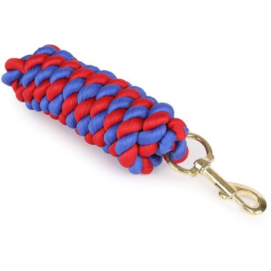 Shires Lead Rope Royal/Red One Size