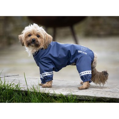 Digby & Fox Dog Coat Cover-All Navy