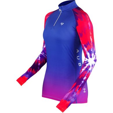 Aubrion Chemise Hyde Park XC Young Rider Pink Tie Dye