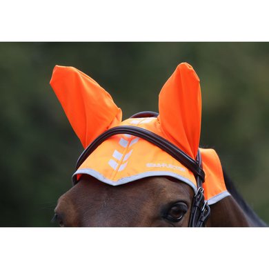 Equi-Flector Bonnet Anti-Mouches Réfléchissant Orange