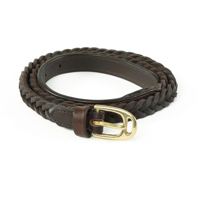 Aubrion Plaited Leather Belt 